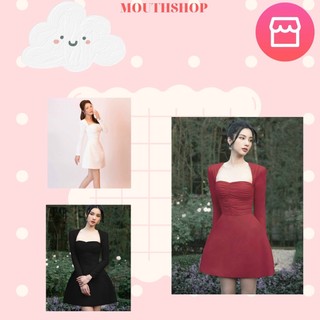 Đầm cổ thyền chân váy xòe siêu hot 2 màu