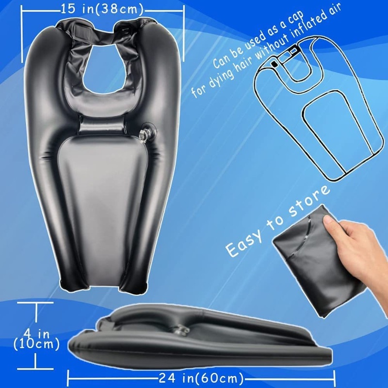 Máng gội đầu bơm hơi tại nhà tiện lợi