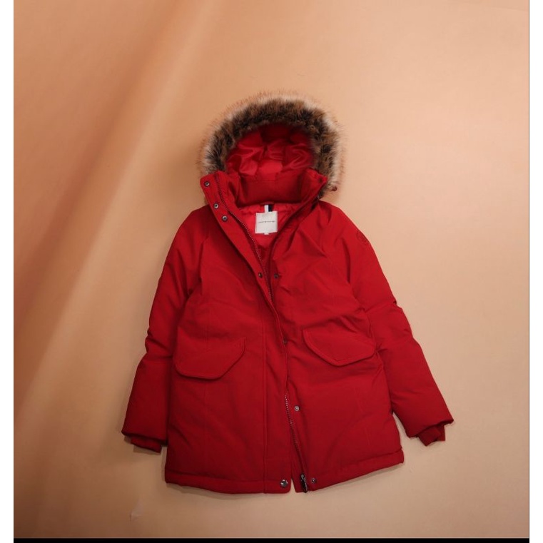 PARKA TOMMY HILIFGER ĐỎ