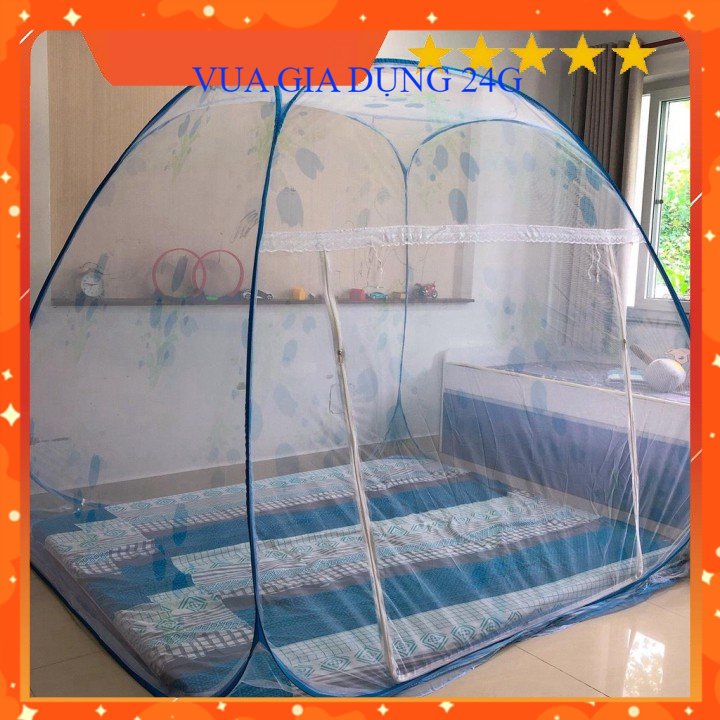 Mùng Tự Bung 1m8 Hoa Văn