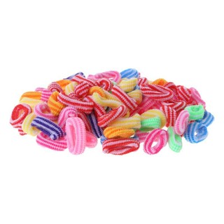 Bịch 100 dây cột tóc nhỏ cho bé