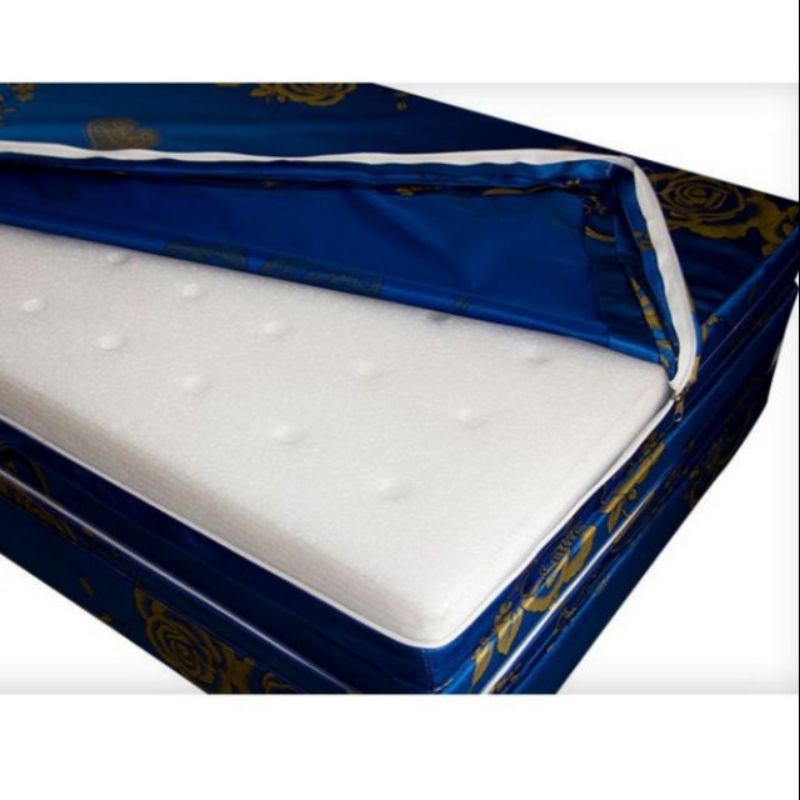 Áo bọc nệm gấp 3 độ dày nệm 10 phân vải gấm Valize cao cấp kích thước 1m8 1m6 1m4 1m2 x 2m.
