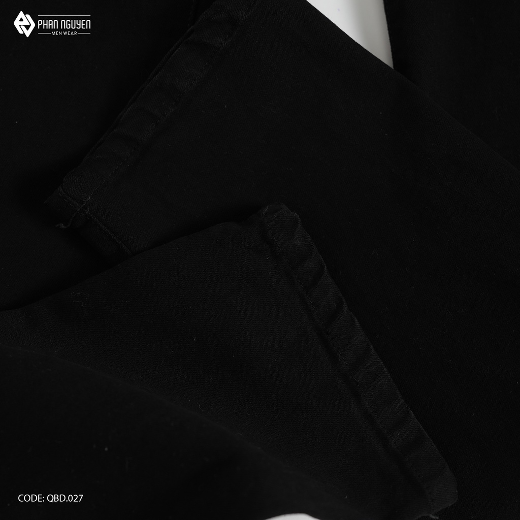 Quần bò nam dáng dài Phan Nguyễn kiểu dáng slim fit, thiết kế trẻ trung,co giãn tốt, độ bền cao, thoáng mát QBD.027