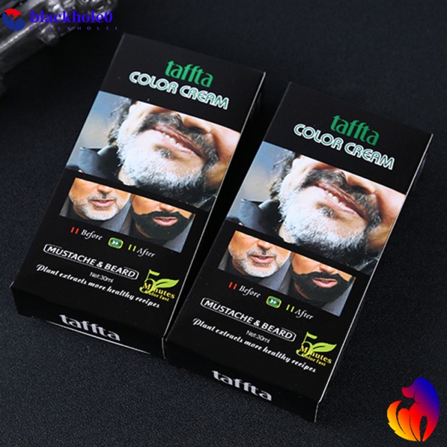 Kem Nhuộm Lông Mày Và Râu Màu Đen Tự Nhiên Dùng 1 Lần Kèm Găng Tay Tiện Dụng