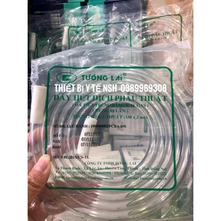 ✅ Dây hút dịch,hút nhớt phẫu thuật 2m dùng cho máy hút dịch,ống Dây máy hút dịch silicon 2m cho máy lucass,kaneko yuwell