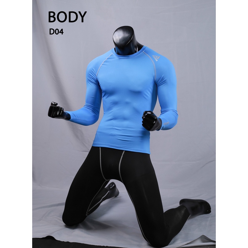 Áo thun nam tay dài ĐÔNG DƯƠNG, Áo giữ nhiệt thể thao nam co giãn, giữ ấm, màu sắc trẻ trung và năng động