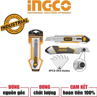 Đồ nghề ingco dao rọc giấy hkns1808