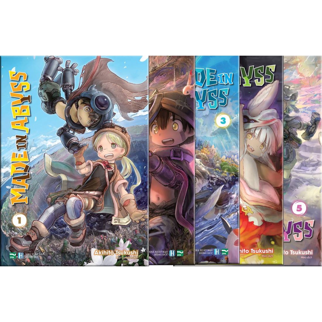 Truyện tranh Made In Abyss - Combo tập 1-5 (Tặng kèm postcard Metalize) - Tntmanga