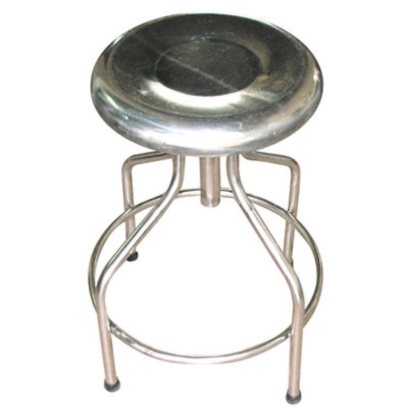 Ghế đẩu xoay inox
