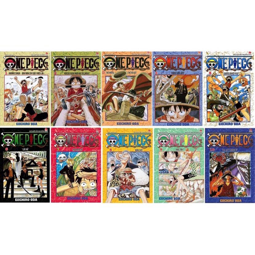 Sách - Combo ONE PIECE Vua hải tặc - 15 quyển (giao tập ngẫu nhiên)