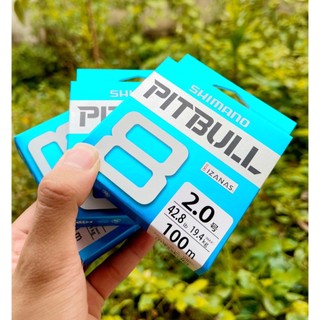 Dây dù câu cá pe shimano x8 100m -japan