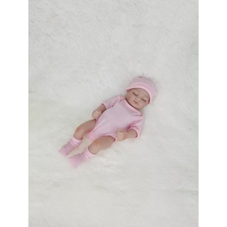 Búp Bê Em Bé Sơ Sinh 28Cm Bằng silicone