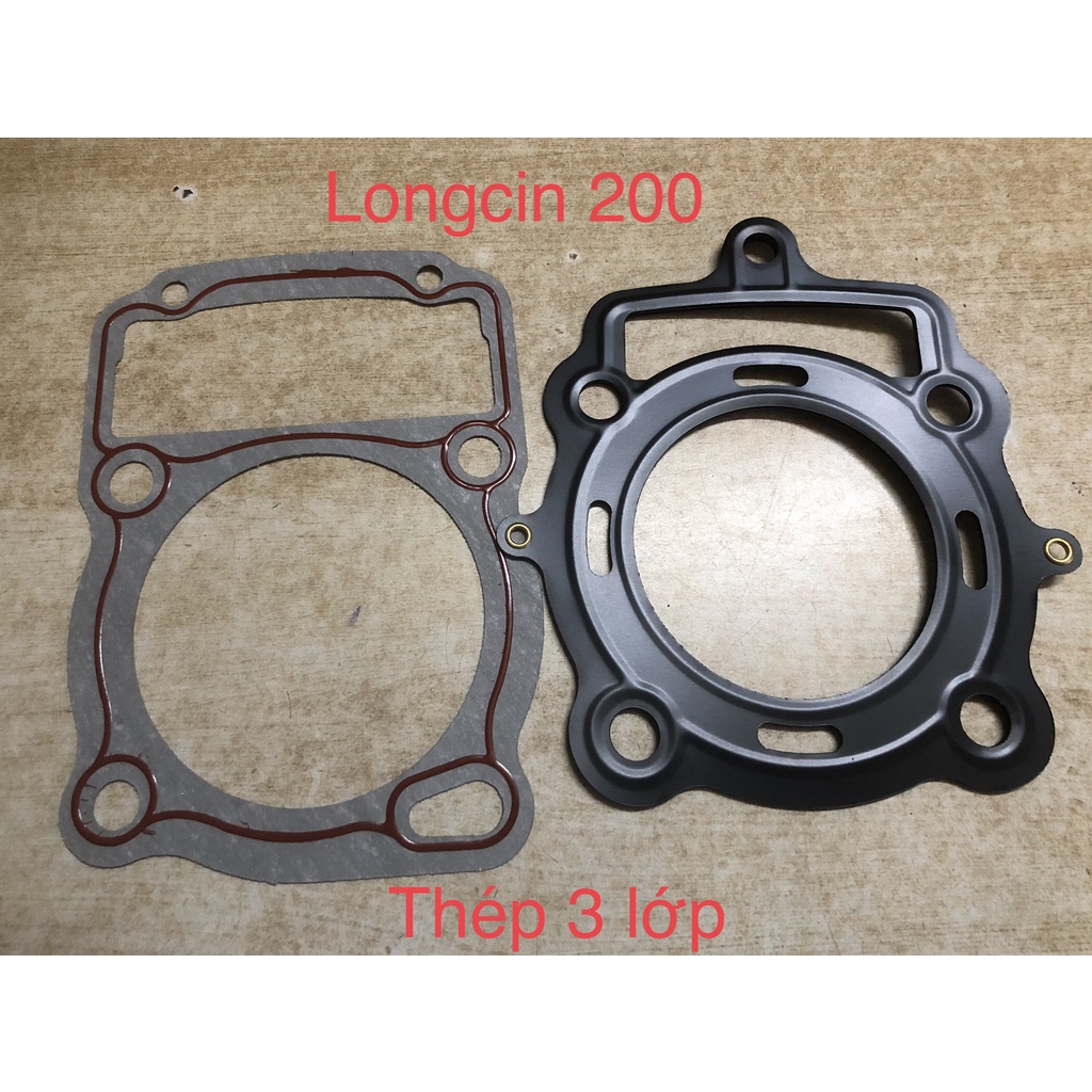 Bộ ron máy, ron kylat chân nòng dành cho xe ba gác Longcin 200 phân khối