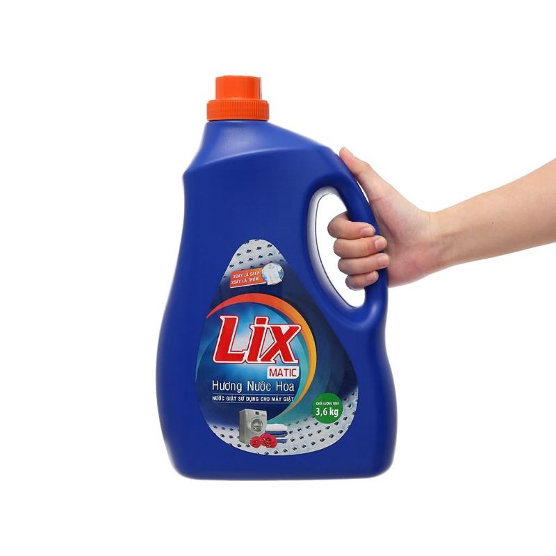 Nước giặt lix matic hương nước hoa 3.46l