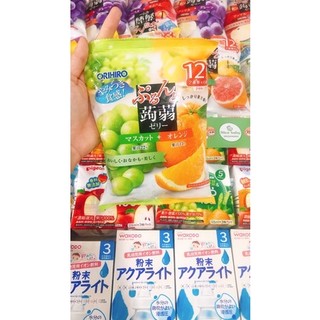 Thạch trái cây Orihiro Nhật Bản cho bé