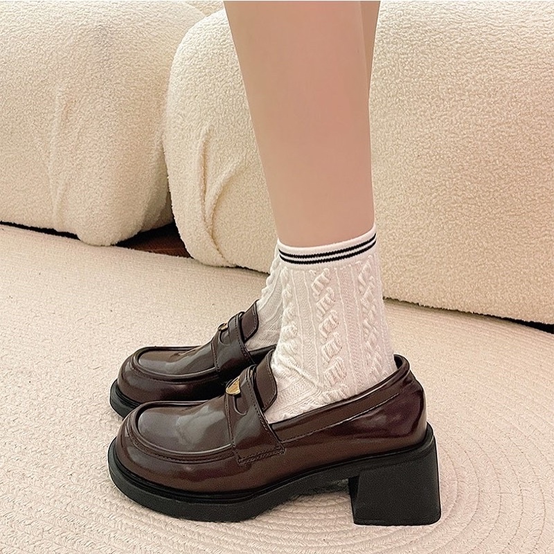 GIÀY LOAFER O33 ĐẾ CAO 6CM