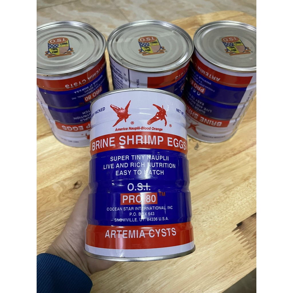 Artemia Mỹ nuôi sinh khối giá ưu đãi hủ nhỏ 10g-20g-50g