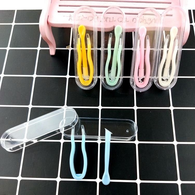 Bộ Nhíp - Dụng Cụ Đeo Lens Kính Áp Tròng Bỏ Túi Tiện Lợi