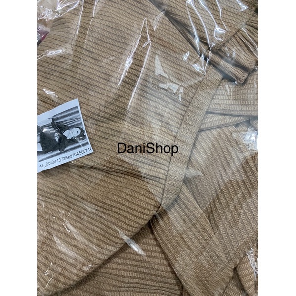 set thun gân áo rút dây ngực V tay dài váy quần ôm eo tôn body dáng xoè alohashop91