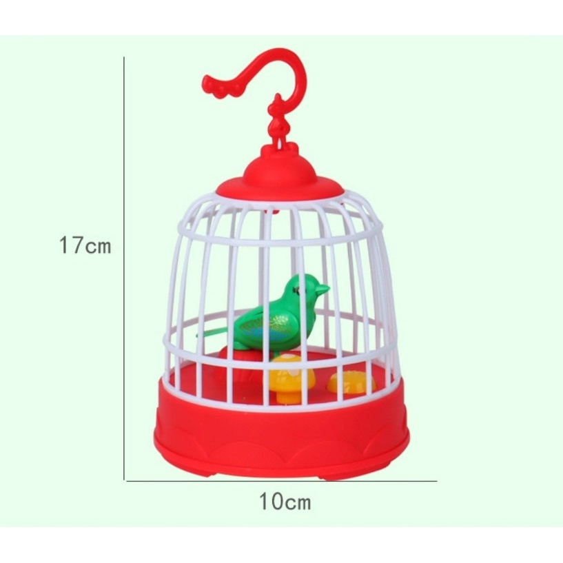 Đồ chơi lồng chim cảm ứng phát nhạc cho bé