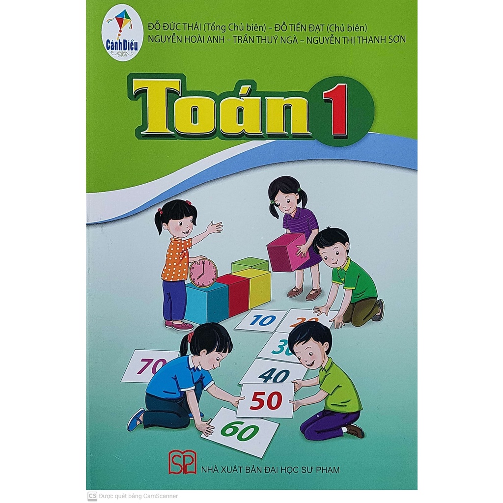Sách - Toán 1 - Cánh Diều ( bán kèm 1 bút chì)