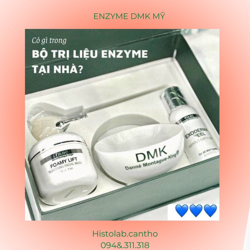 Bộ Enzyme therapy tái tạo da DMK MỸ