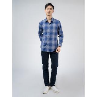 Áo Sơ Mi Nam OWEN AS220139D Chất Liệu Bamboo An Toàn Cho Làn Da Kiểu Dáng Slim Fit Tông Xanh Chủ Đạo Nam Tính Nổi Bật
