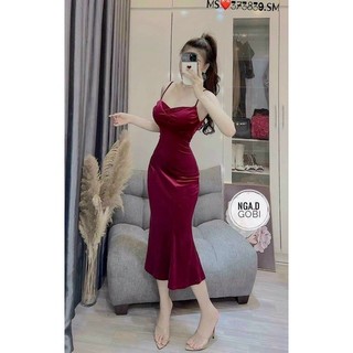 Đầm hai dây Nhung sexy