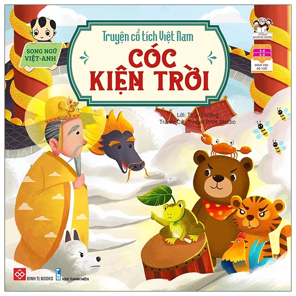 Sách - Bộ Truyện Cổ Tích Việt Nam - Song ngữ Việt-Anh - 10 Cuốn - 8935212362542
