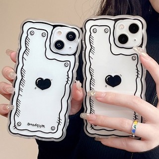 Ốp Điện Thoại TPU Mềm Trong Suốt Chống Sốc In Hình Trái Tim Dễ Thương Cho IPhone 12 11 13 Pro max X XR XS max 8 6 7 Plus
