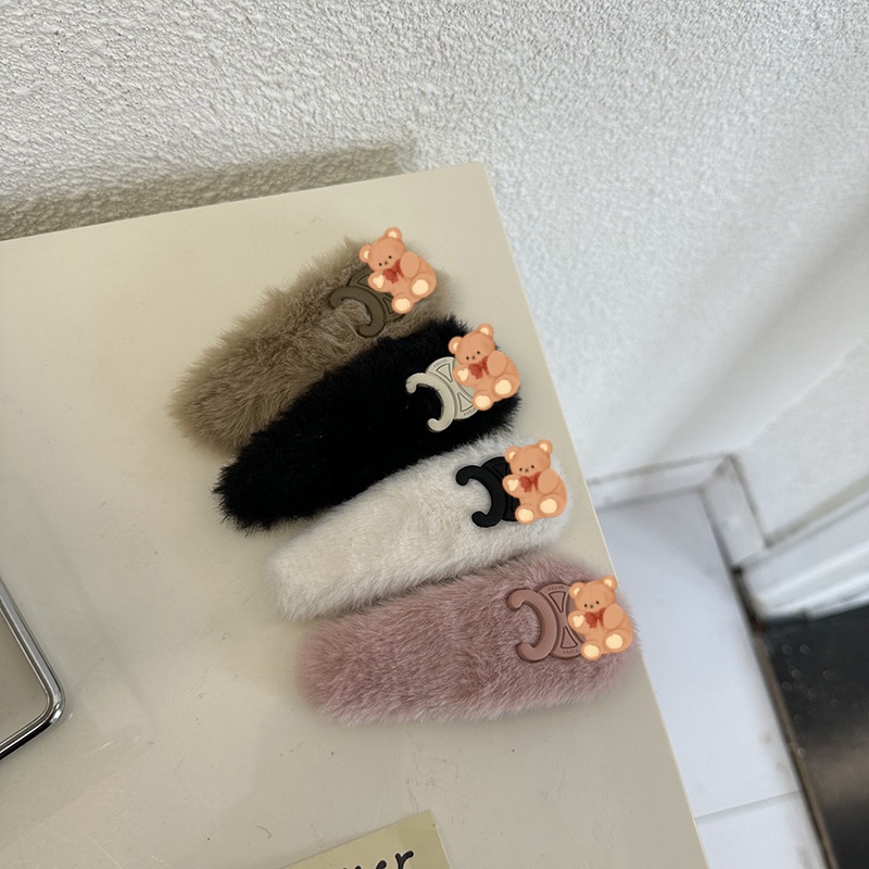 Kẹp Tóc Đính Đá Hình Giọt Nước Phong Cách Thời Trang Hiệu Triumph