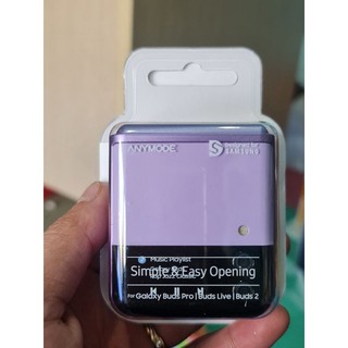 Ốp tai nghe buds hình zflip 3 cho tai nghe samsung galaxy buds 2 pro/buds pro / buds 2 /buds live chính hãng nguyên seal