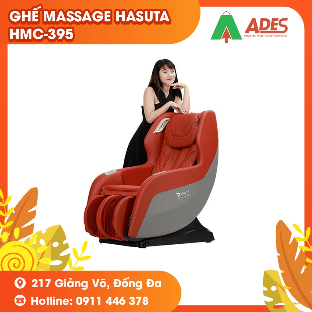 [HÀNG CHÍNH HÃNG] Ghế massage Hasuta HMC-395 [BẢO HÀNH CHÍNH HÃNG 6 NĂM]