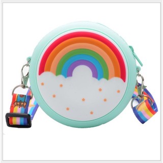 Túi đeo chéo mini silicone cho bé