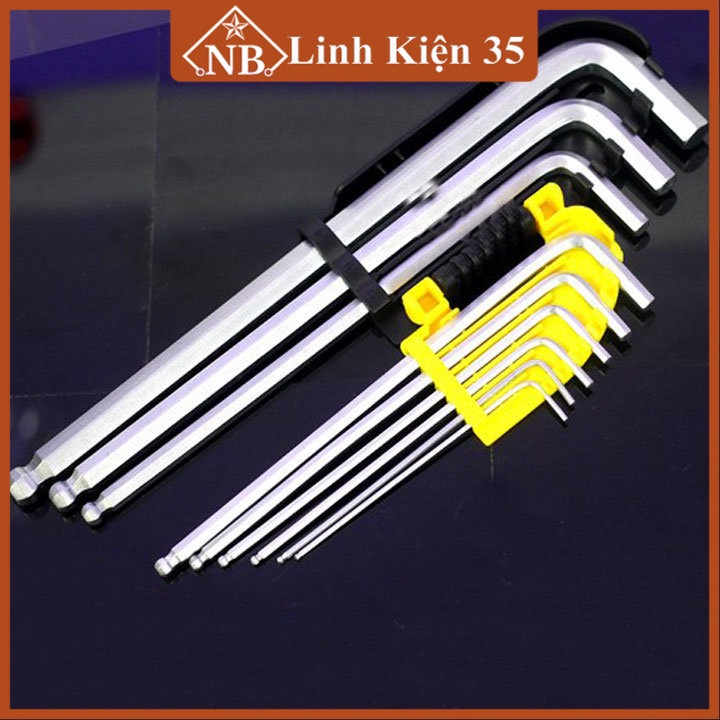 Bộ lục giác ANTON 9 chi tiết AT-7109 loại tốt