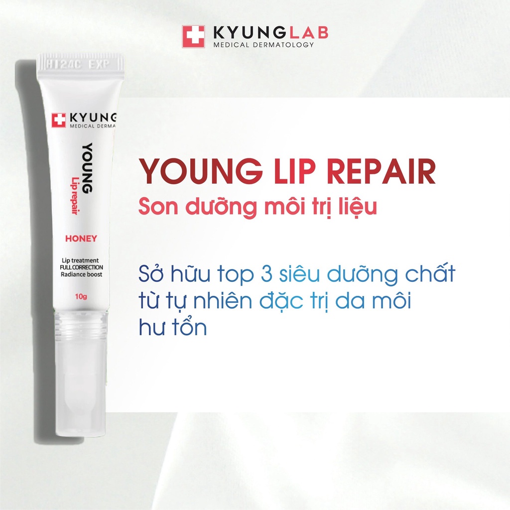 Son dưỡng ẩm, căng mọng, phục hồi da môi KyungLab Young Lip