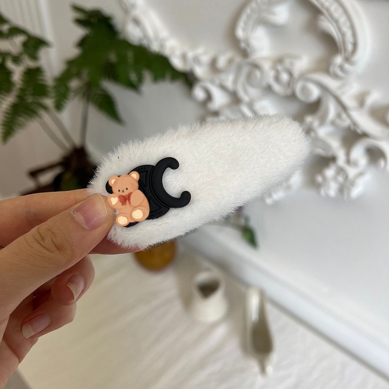 Kẹp Tóc Đính Đá Hình Giọt Nước Phong Cách Thời Trang Hiệu Triumph