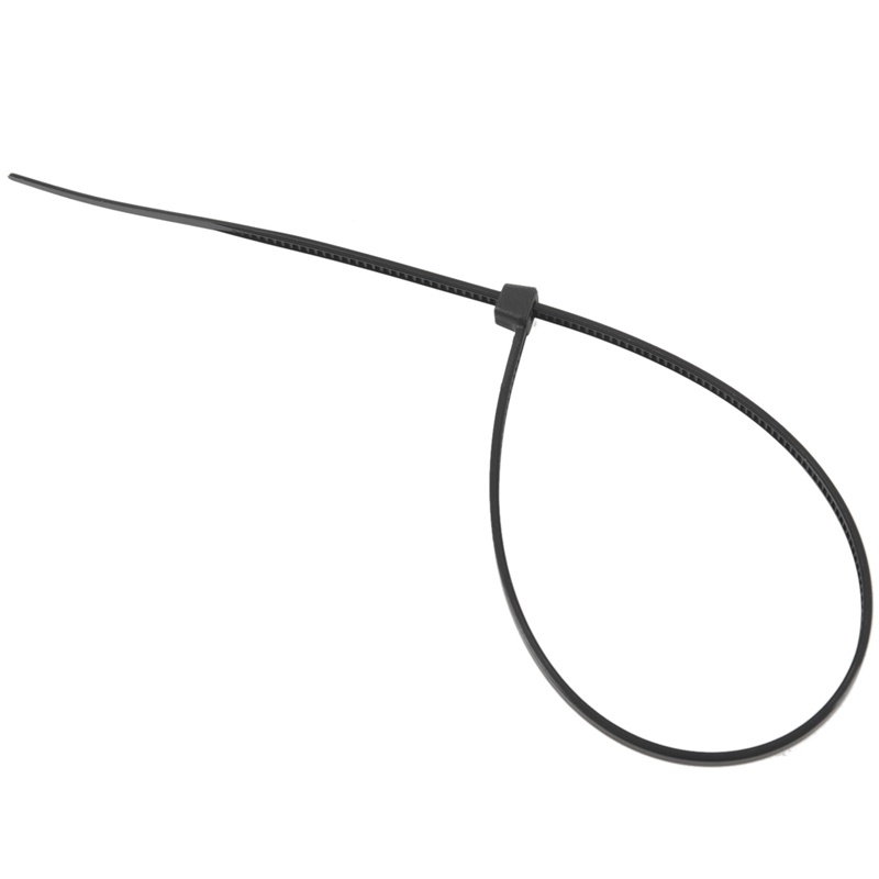 Bộ 100 Dây RúT MàU Đen MỏNg 200Mmx3Mm Chuyên DụNg LàM Dây CáP