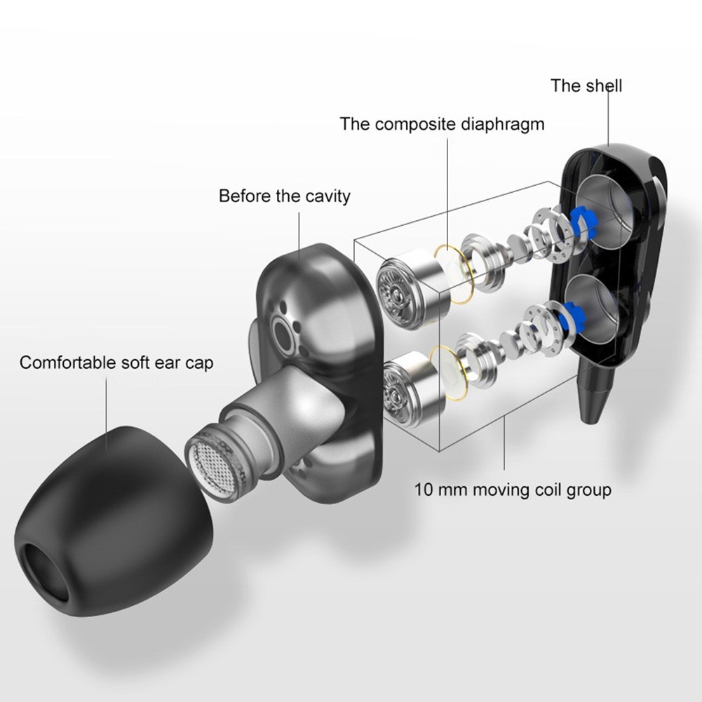 Tai Nghe Gaming Có Dây Nhét Tai Chơi Game Chống Ồn Có Mic Cho PC điện thoại