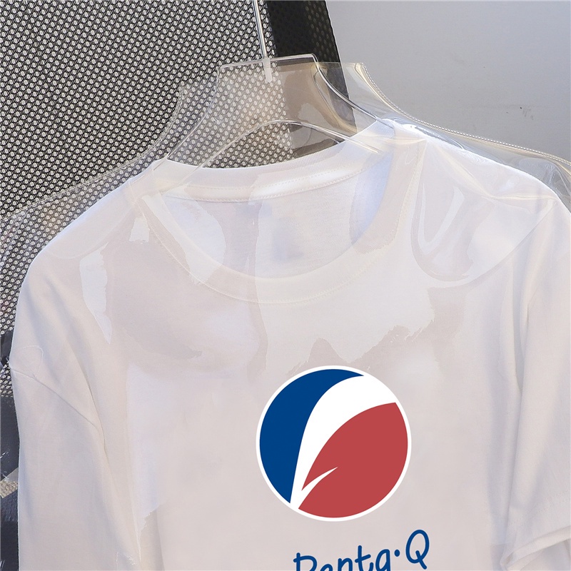 NRVP Áo Thun 100% Cotton Tay Ngắn Dáng Rộng