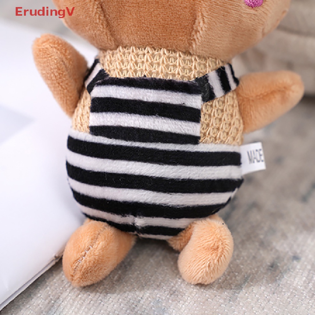 [ErudingV] Móc Khóa Búp Bê Thỏ Nhồi Bông Mềm Mại Đáng Yêu Sáng Tạo Thích Hợp Làm Quà Sinh Nhật