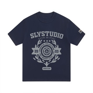 Áo thun SLY Stamp Đen | Kem | Navy