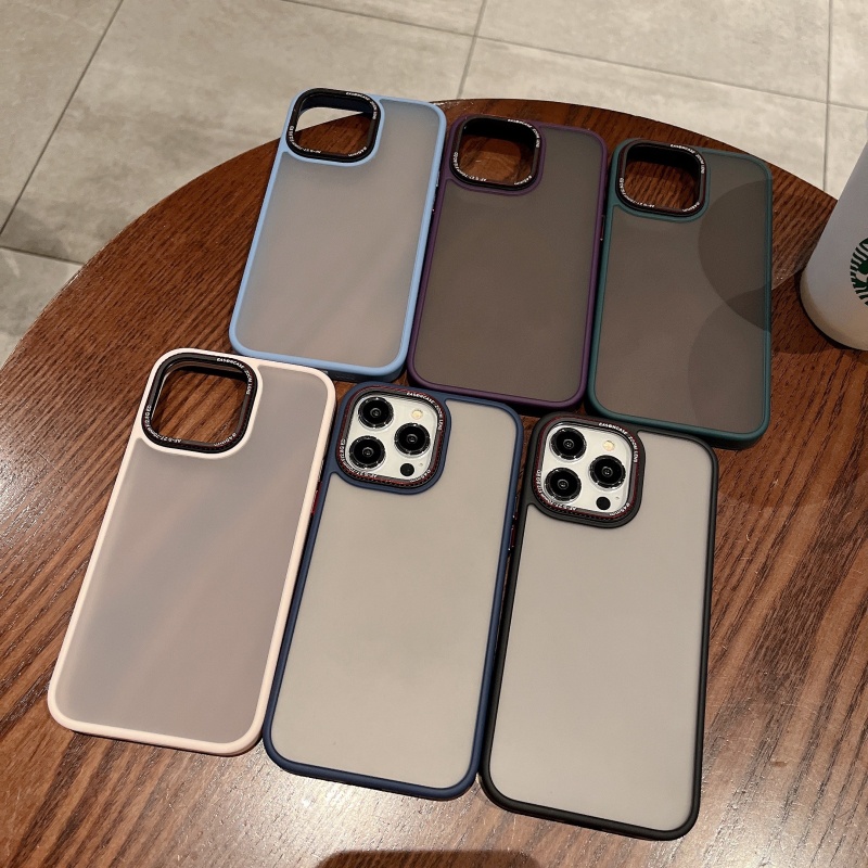 Ốp Điện Thoại Silicone Trong Suốt Chống Sốc Có Vòng Nhẫn Cho iPhone 14 13 12 Pro Max