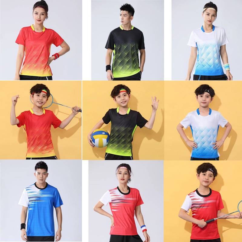 Bộ Quần Áo Chơi Tennis / Cầu Lông Thoáng Khí Nhanh Khô Cho Cặp Đôi 1856 1865
