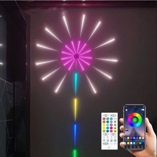 Đèn LED Pháo Hoa Trang Trí Tết Kích Thước 0,5m, Kết Nối Bluetooth