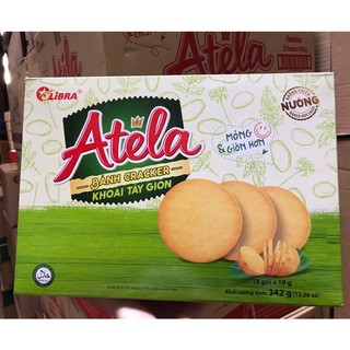 Bánh Atela Cracker khoai tây giòn 342g