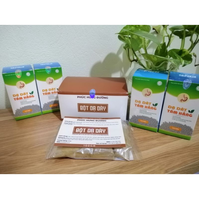 DẠ DÀY TÂM HẰNG giảm đau dạ dày, phục hồi và làm lành tổn thương niêm mạc dạ dày, tá tràng, ức chế HP