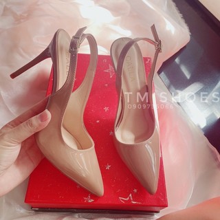 Giày Cao Gót Bít Mũi hở Gót cao 9-10 cm