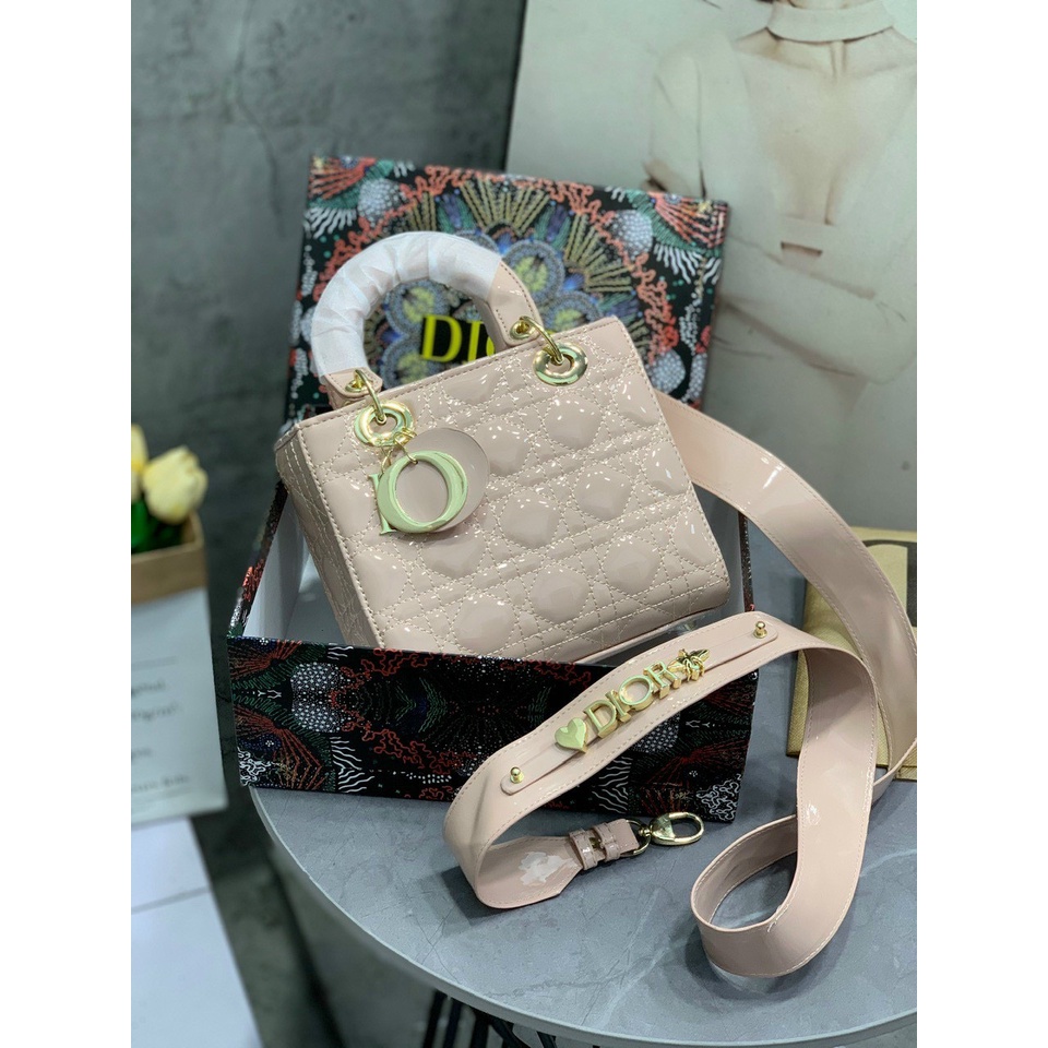 Túi xách nữ đeo chéo dyour phủ bóng 4 màu đẹp Hot Trend 2023 FULL BOX