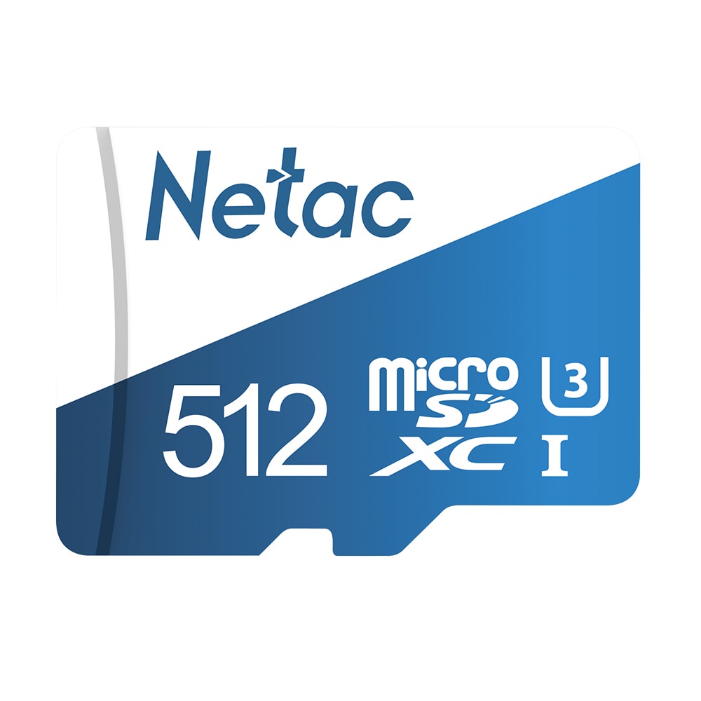 Thẻ Nhớ Netac P500 Micro SD Dung Lượng 512GB 256GB 128GB Class 10 Micro SDXC TF Dung Lượng 80MB / s